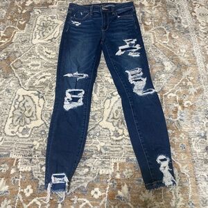 American eagle next level stretch blue jeans women’s size 4